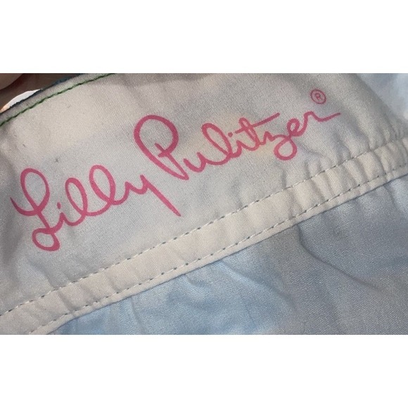 Lilly Pulitzer The Callahan Short Blue Size 0 - Picture 2 of 4